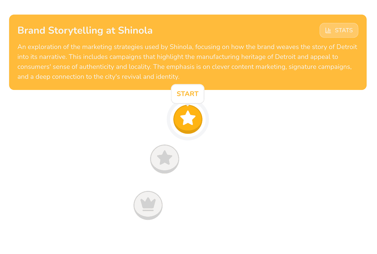 Interaktive Oberfläche der Prüfungsvorbereitung KI