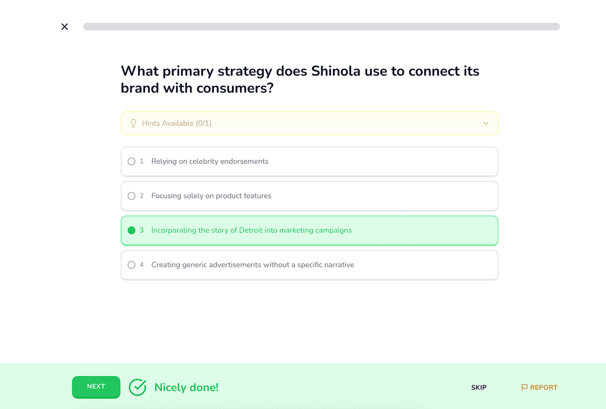 Interaktive Oberfläche der Prüfungsvorbereitung KI