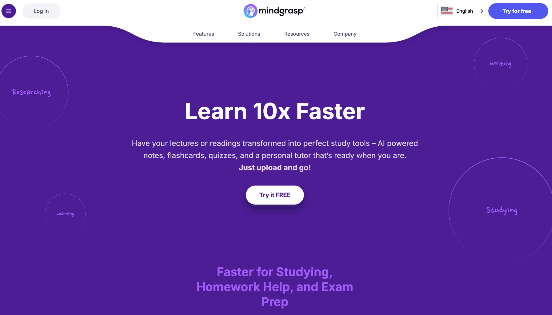 Mindgrasp study platform